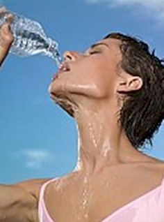 Drink water - little and often to stay hydrated