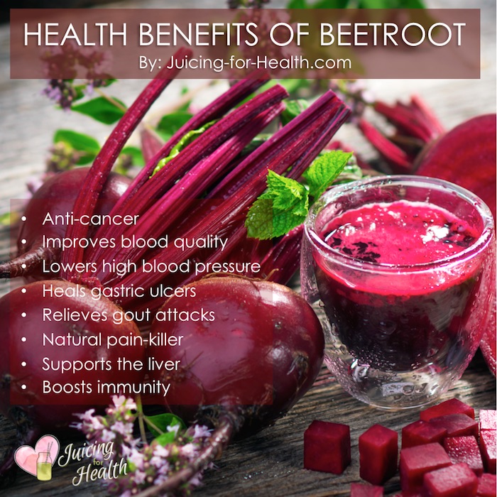 health benefits of beetroot