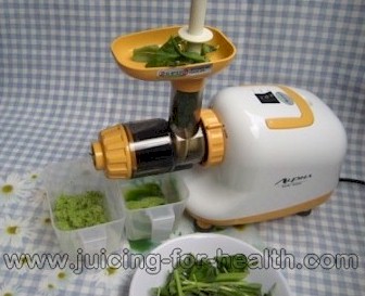 Juicing with Alpha Juicer DA-900