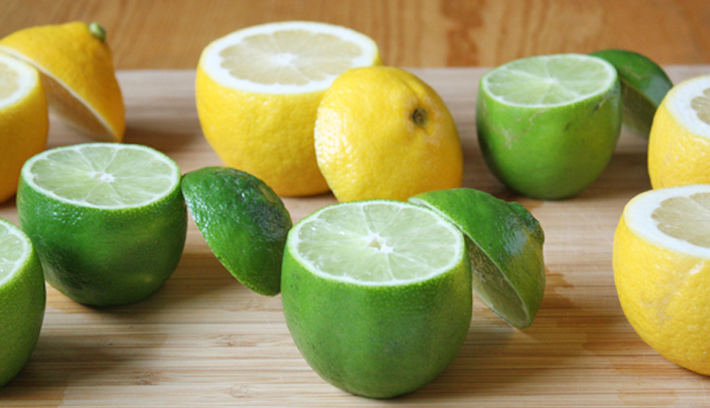 health benefits of lime and lemon