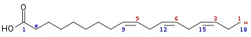 Omega 3 structure