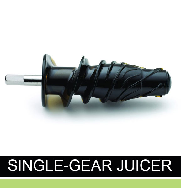 single gear juicer