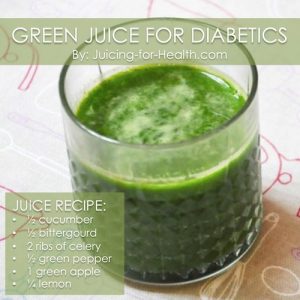 green juice recipe for diabetics