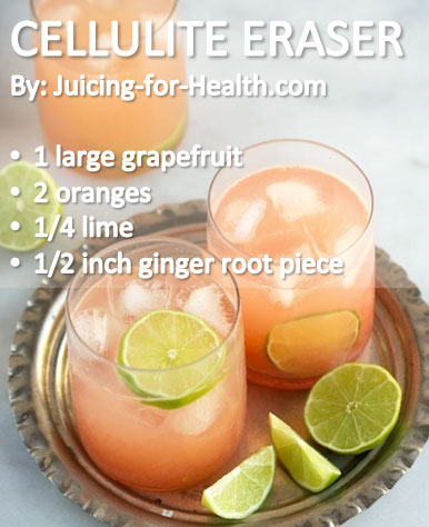 Juice Recipe That Blasts Away Cellulite and Flushes Out Toxins