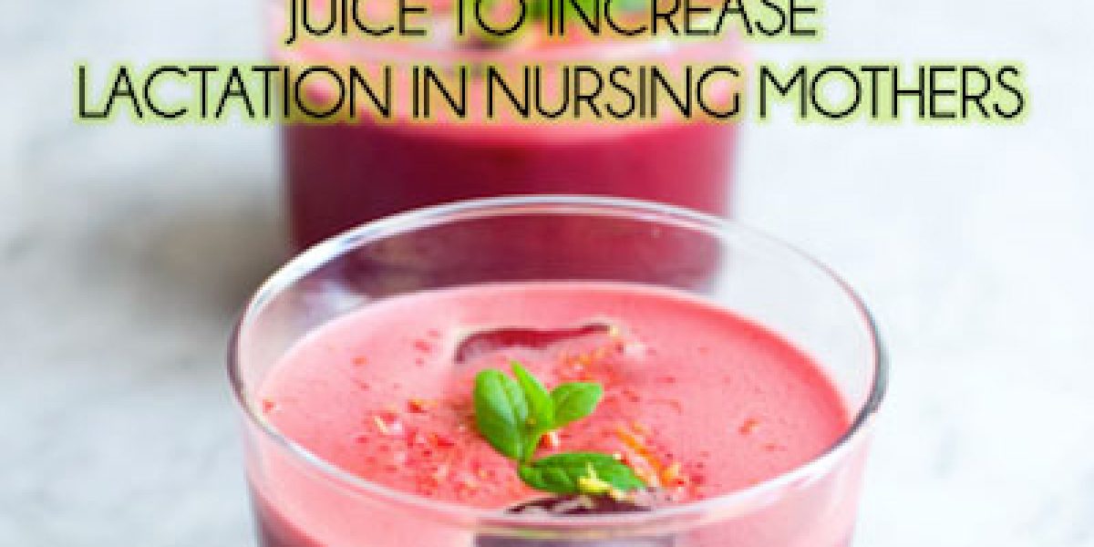 Use This One Drink to Increase Lactation and Boost Immunity