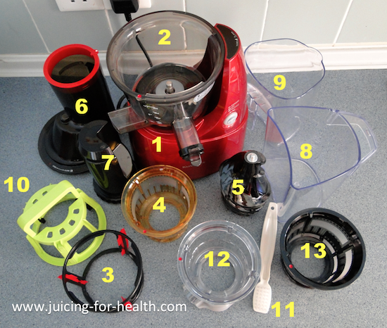 CUBE300 Replacement Parts, Juicer Drum, Juicer Parts, Fruit Juicers