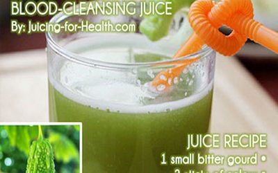 How to Juice Bitter Gourd for Better Eyesight and Beautiful Skin