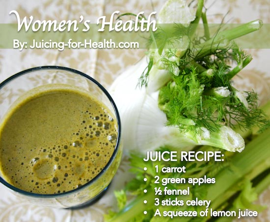 Juice for women's health