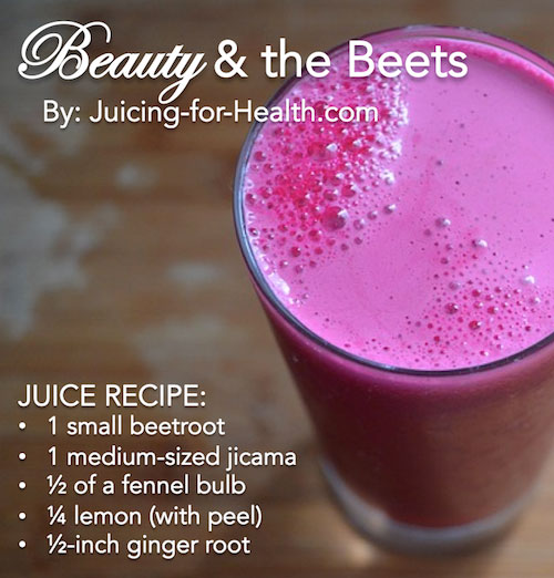 beetroot juice for face