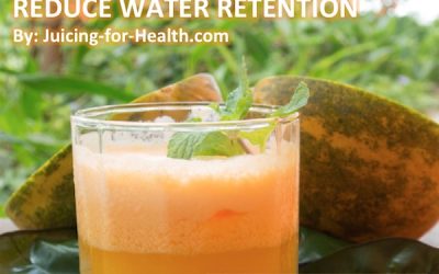 One Easy Drink to Reduce Swelling Caused By Water Retention