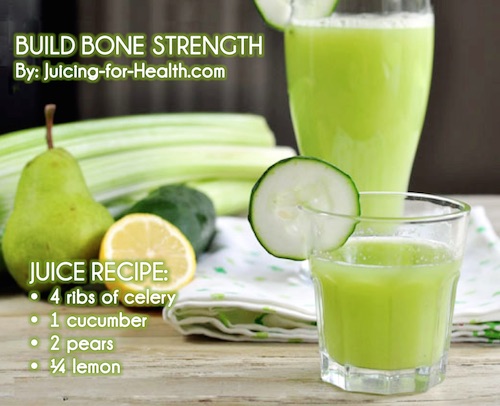 juice for bone and teeth health