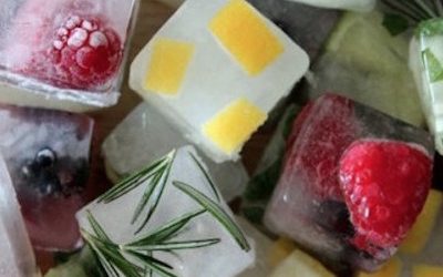 Make Your Water Interesting With Colorful Flavored Ice Cubes