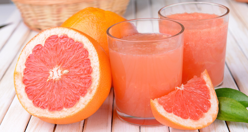 grapefruit juice lowers risks of heart diseases