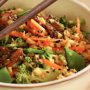 Quick and Easy, Gluten-Free, High Antioxidant Mushroom and Broccoli Stir-Fry