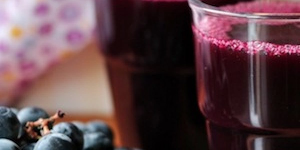 100% Pure, Homemade Grape Juice For Instant Headache Relief