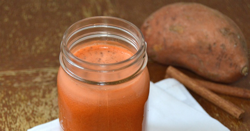 Sweet potato juice is excellent for lowering your blood sugar levels