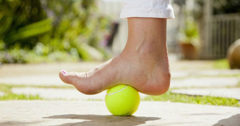 Self Massage Techniques With Tennis Ball To Relieve Aches