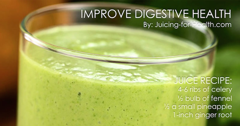 juice to heal digestive disorders