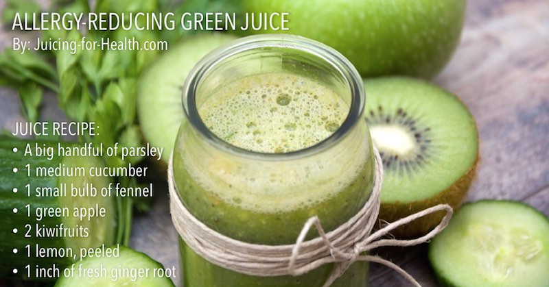 juicing juice allergy reducing juices rarely smoothies