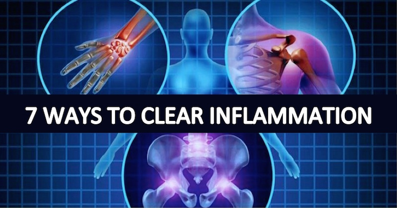 7 ways to clear inflammation from your body