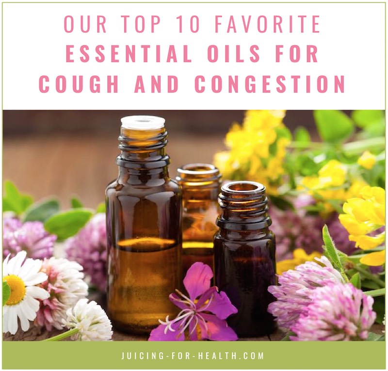 Essential oils for cough and congestion
