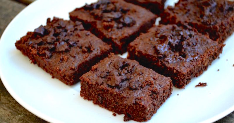 gluten-free coconut fudge brownies