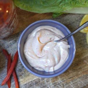 spicy cashew mayonnaise