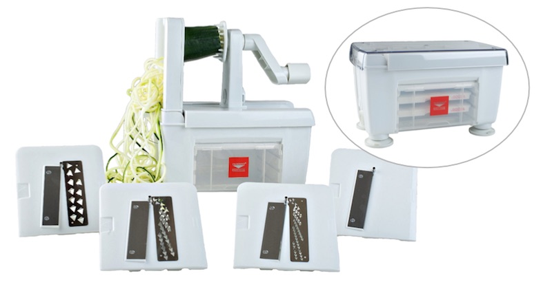 paderno spiralizer pro 4blade