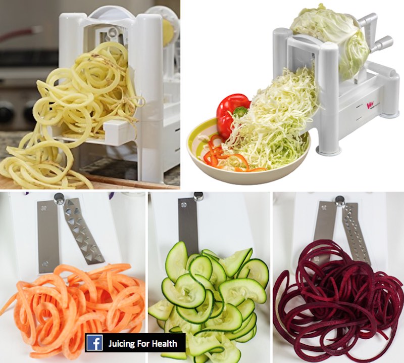 spiralizing vegetables