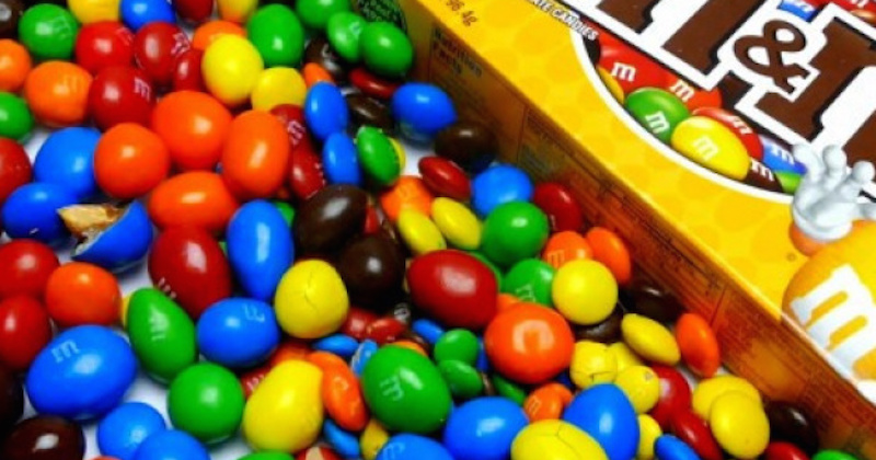 never eat M&M again