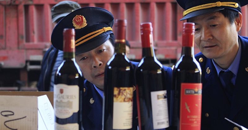 china fake wines