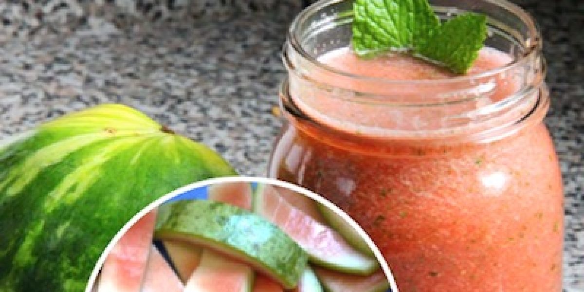 Watermelon RIND Juice To Break Down Kidney Stones And STOP Urinary Tract Infections