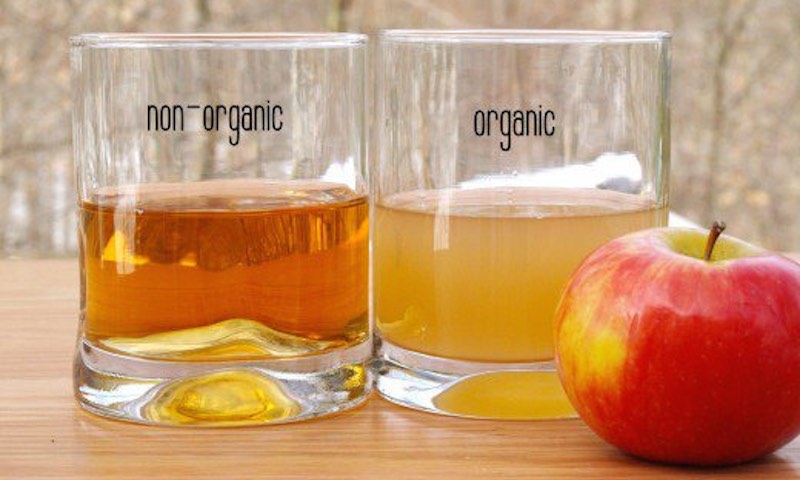 apple cider vinegar with its mother