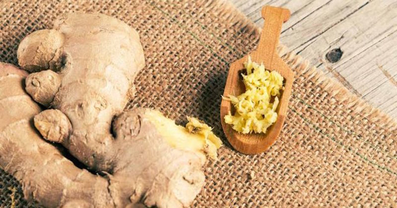 Ginger compress to relieve chronic pain, beat mastitis and ovarian cysts