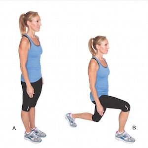 alternating lunges