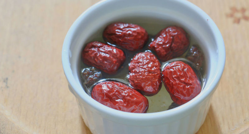 dried red dates tea