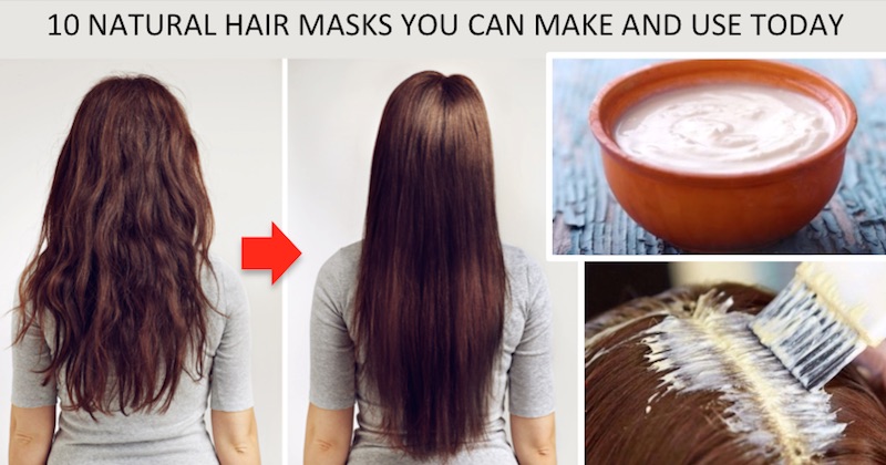 Top 10 Homemade Natural Hair Masks For Damaged Hair That Work