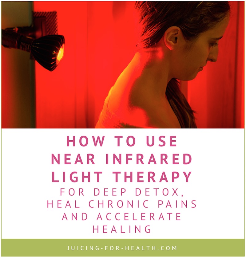 Near Infrared Light Therapy For Deep Detox And Accelerate Wound Healing   Near Infrared Light Text 