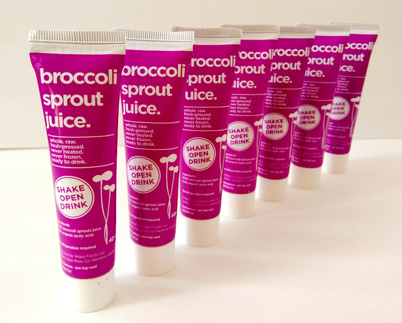 broccoli sprout juice by Vegus Juices