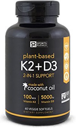 Vitamin K2 + D3 supplement