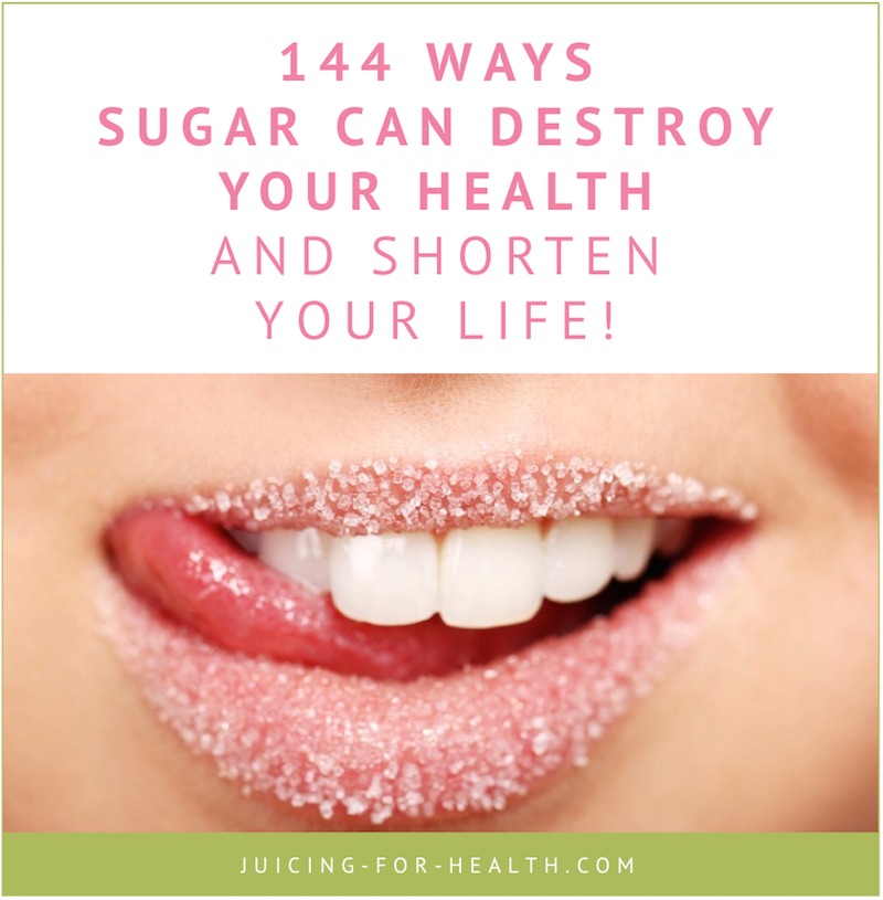 sugar can destroy your health
