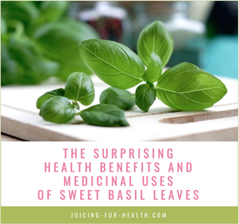 health benefits of sweet basil