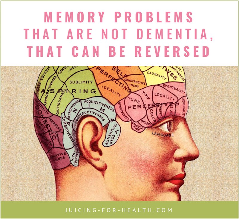 memory problems that are not dementia