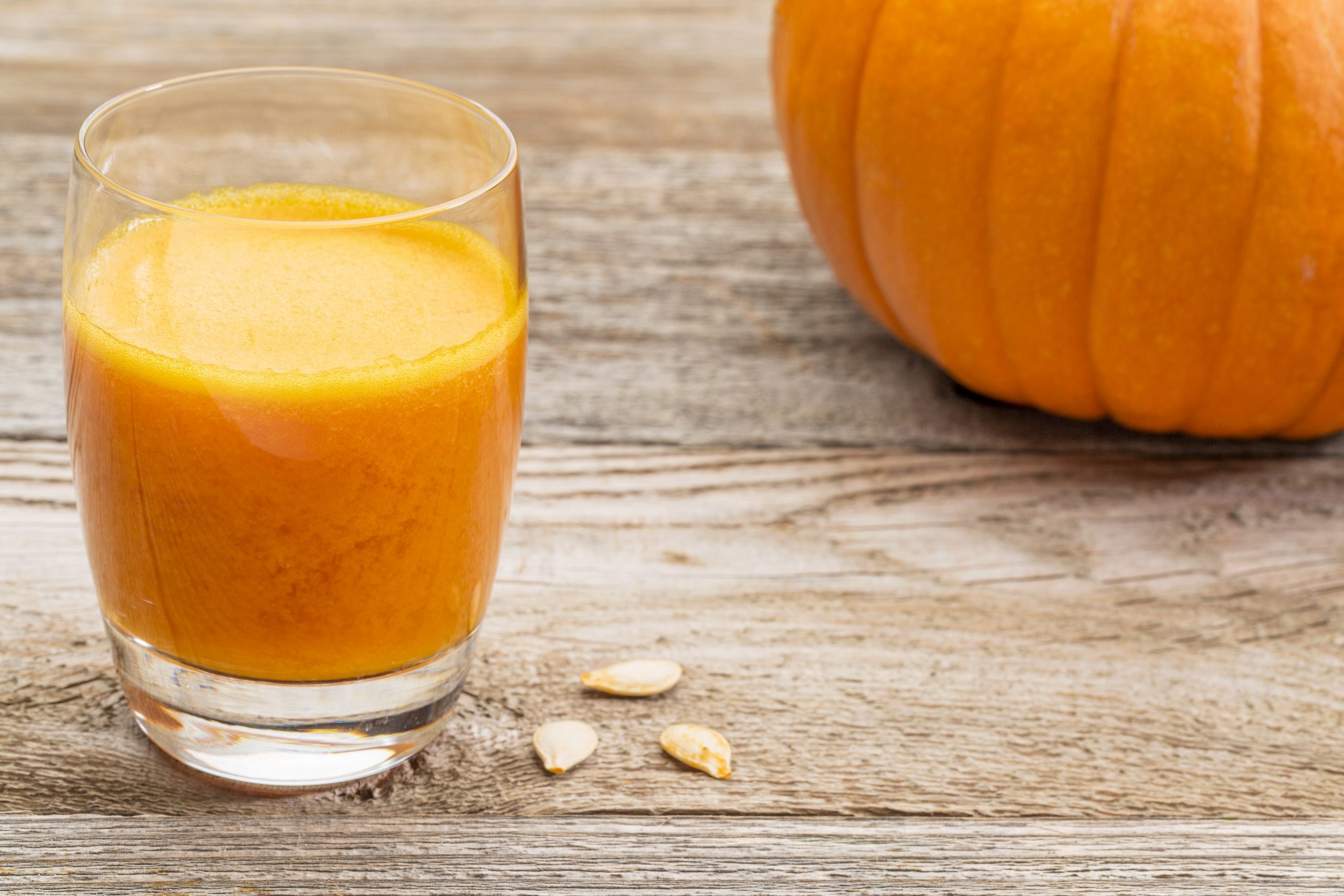 Pumpkin immunity boosting juice