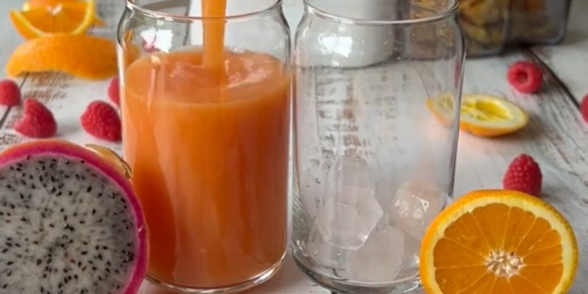 Orange Raspberry Juice Recipe