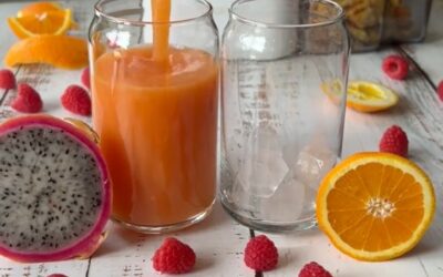 Orange Raspberry Juice Recipe