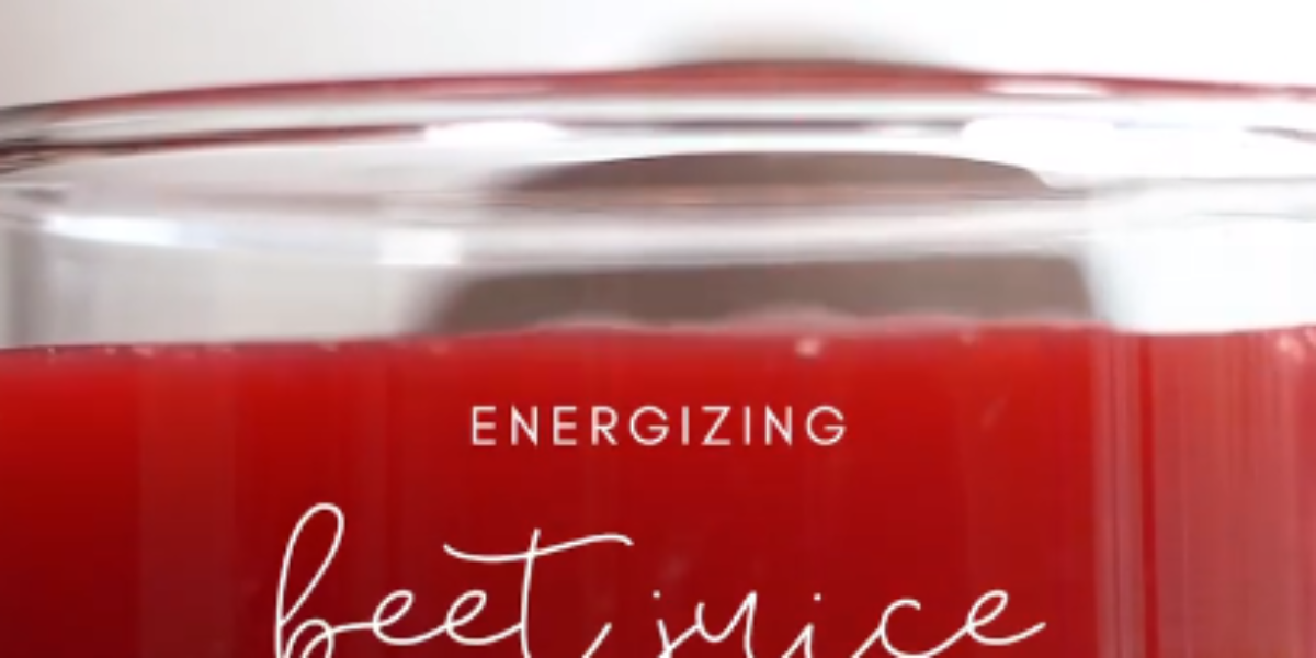 Energizing Beet Juice Recipe