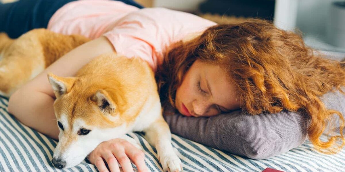 Study Shows Women Sleep Better Next to a Dog Than with a Man